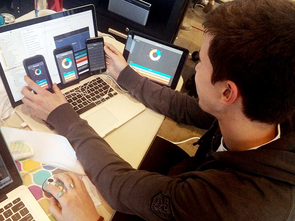 developer working on capeesh app