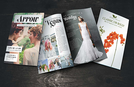 fictitious magazine mockup