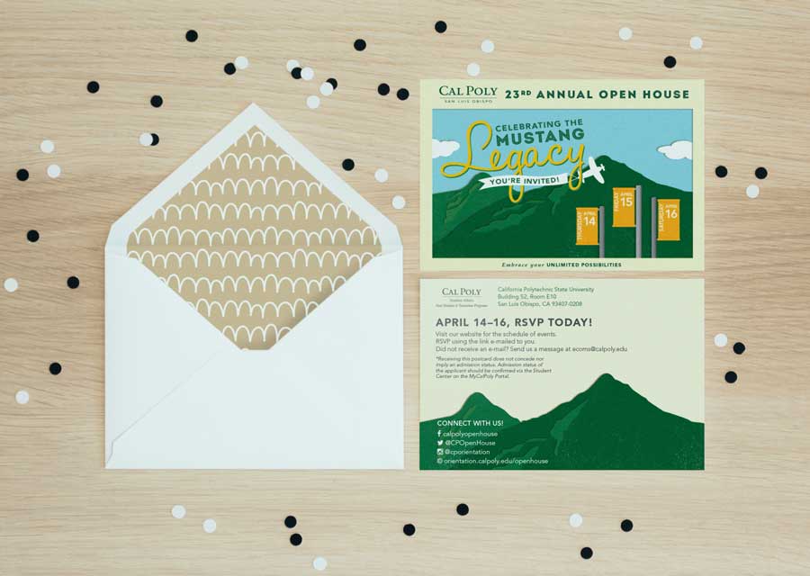 open house postcard invite