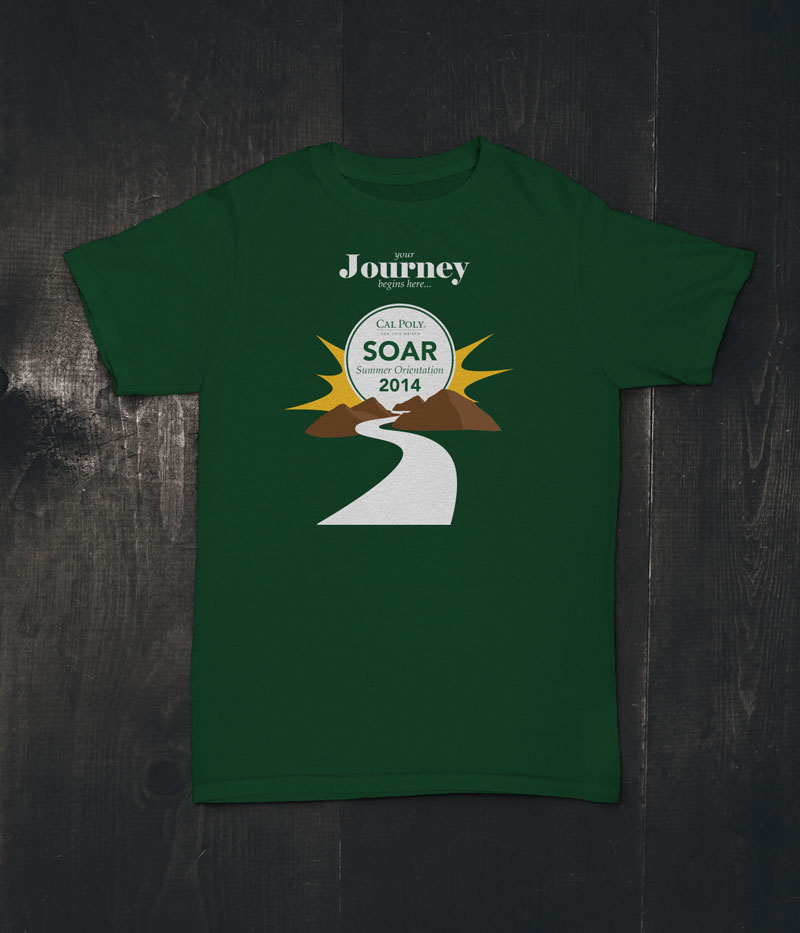 soar summer orientation t-shirt